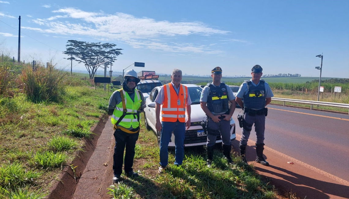 Em Ribeirão Preto, Ipem-SP verifica radares na rodovia SP-291